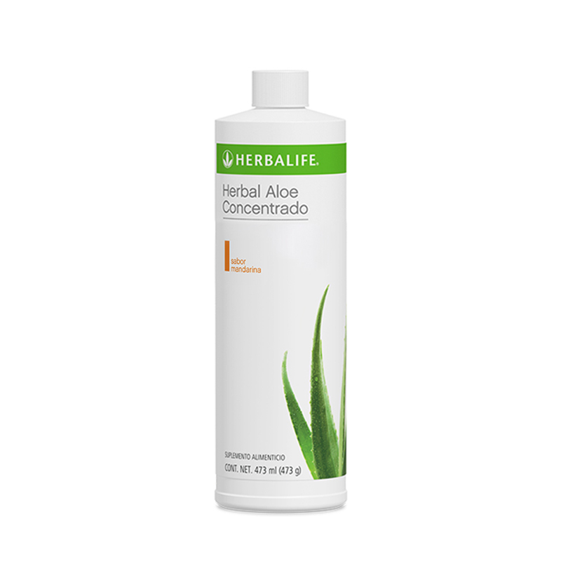 Herbal Aloe Concentrado sabor mandarina 473ml Herbalife Nutrition MX